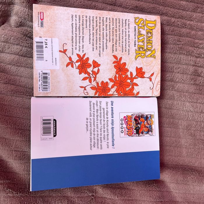 Manga Naruto et Demon Slayer - photo numéro 2
