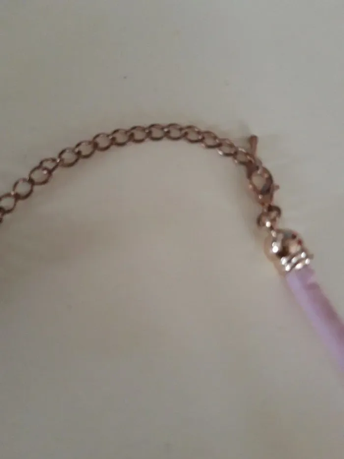 Collier fantaisie perles strass - photo numéro 4