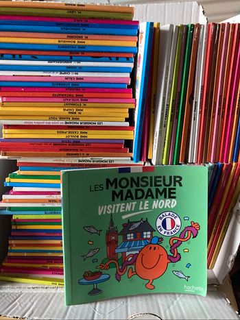 Lot 108 livres Monsieur Madame