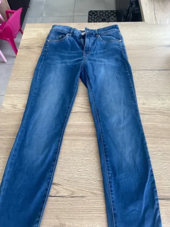 Jean slim bleu délavé Camaïeu – femme