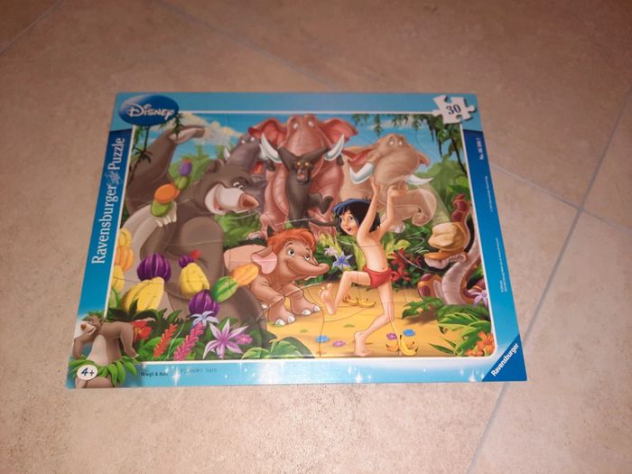 Puzzle 30 pièces livre de la jungle