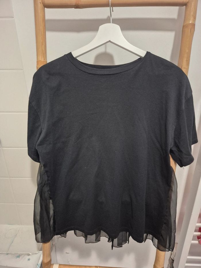 Tee shirt dos transparent