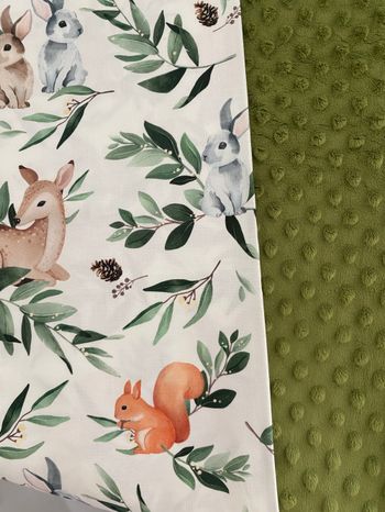 Couverture bébé animaux chaude