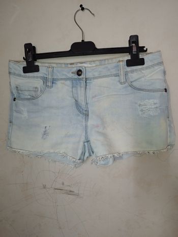 Short jeans fille