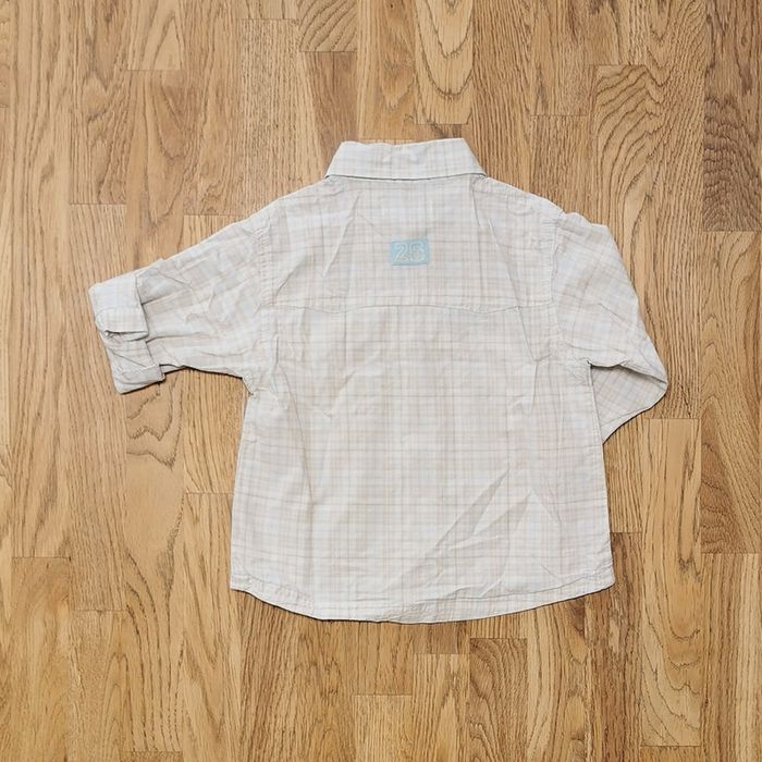 Chemise à carreaux Kimbaloo 12 mois - photo numéro 5