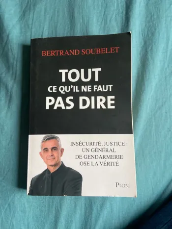 Livre « tout ce qu’il ne faut pas dire »