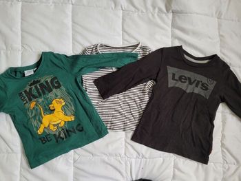 Lot tee shirt manche longue