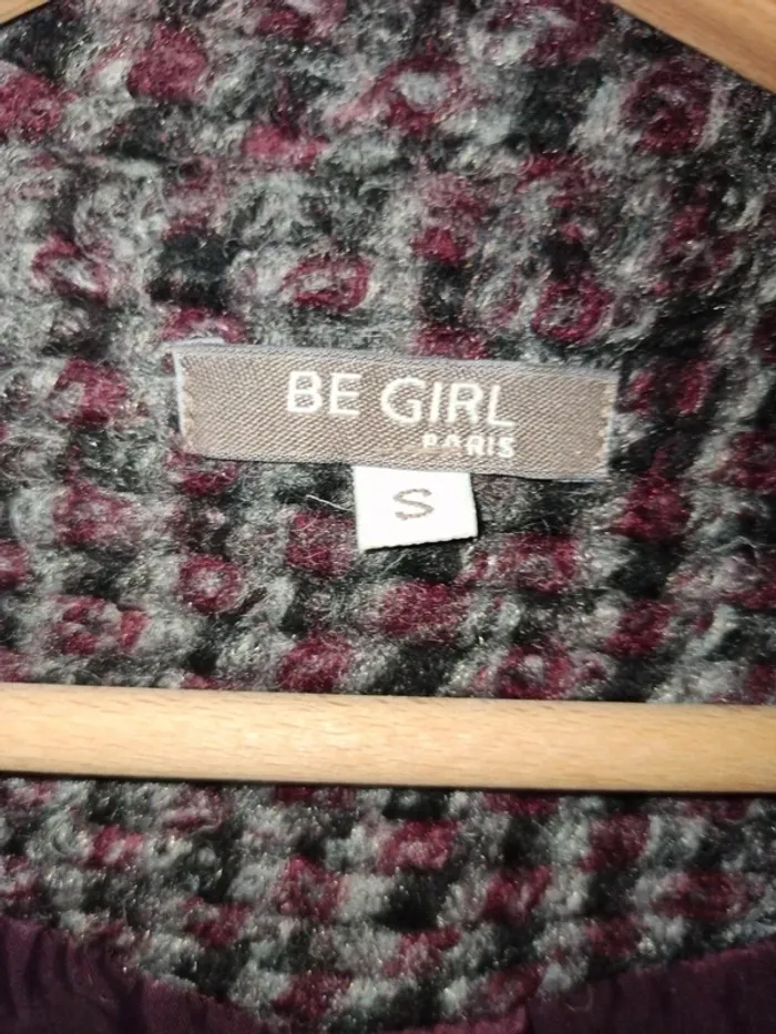 Manteau en laine Be Girl – Taille S - photo numéro 2