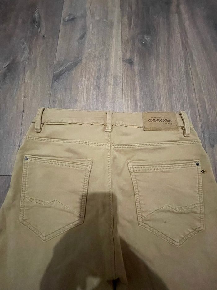 Jean beige femme - photo numéro 3
