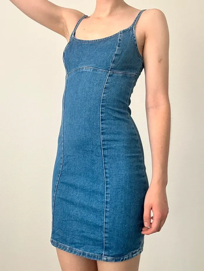 Robe en jean cintrée - photo numéro 6