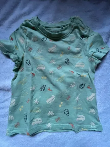 T-shirt manche courte taille 86 cm