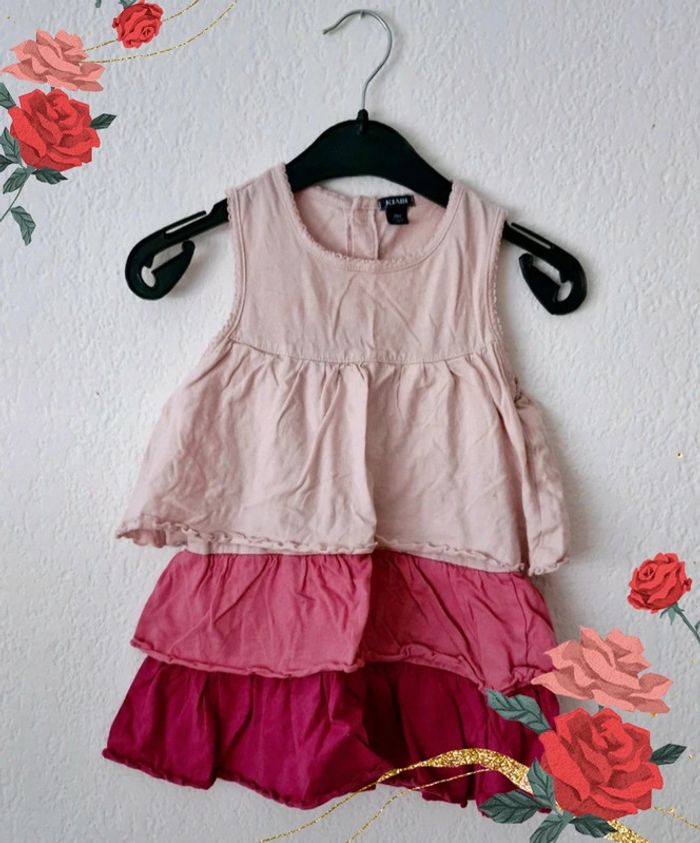 🩷 Robe rose pour fille taille 18 mois