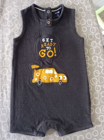 Combishort bébé