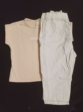Ensemble t-shirt pantalon 18 mois