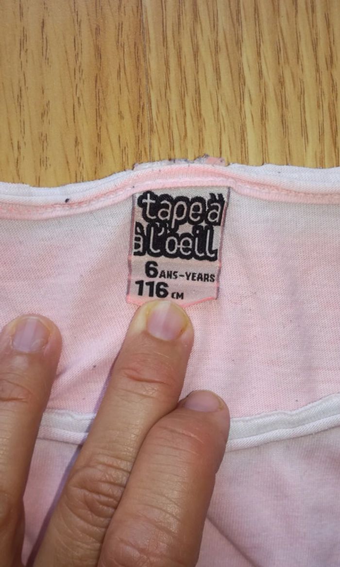 T-shirt manches courtes 6 ans death volley TAO - photo numéro 3