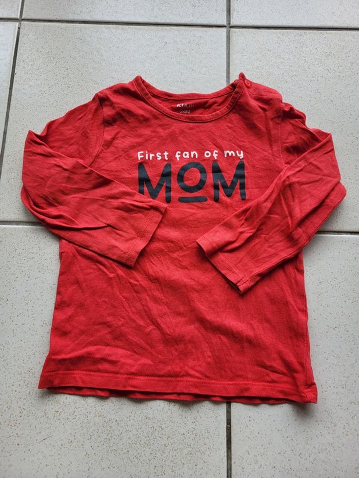 T-shirt manches longues 24 mois
