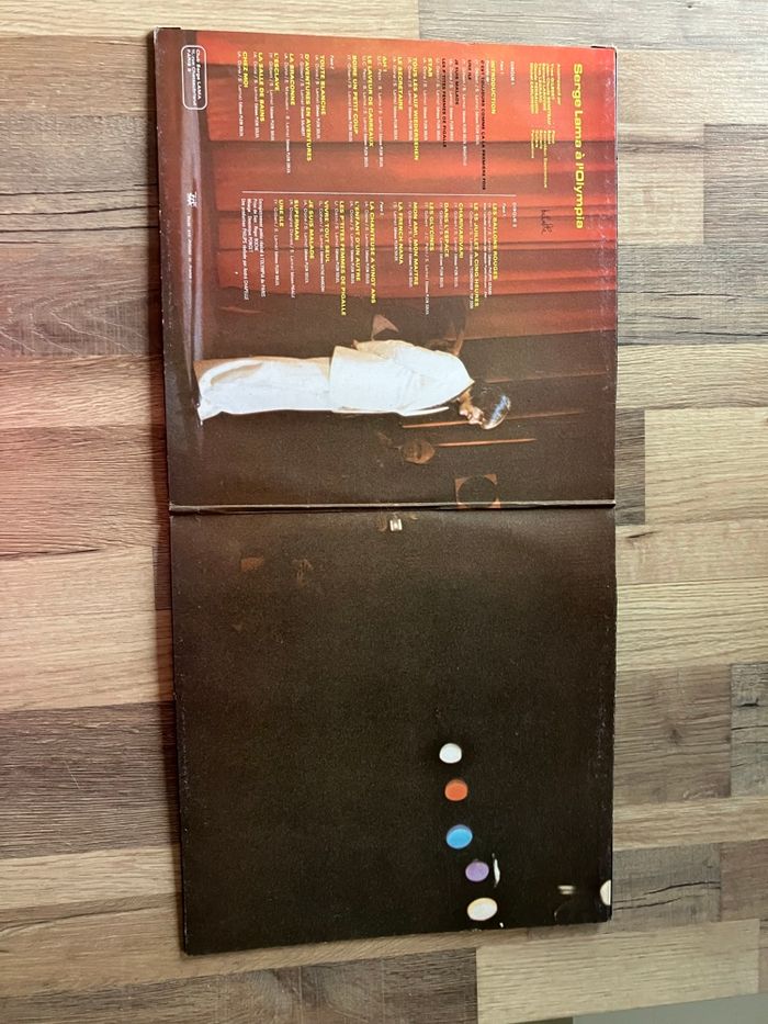 Double album 33 tours-Serge Lama à l’Olympia - photo numéro 2