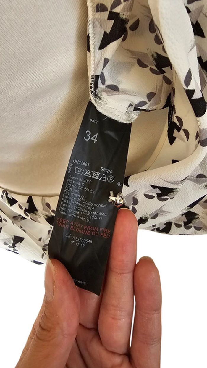 t-shirt 'Ikks' crème taille 34 - photo numéro 7