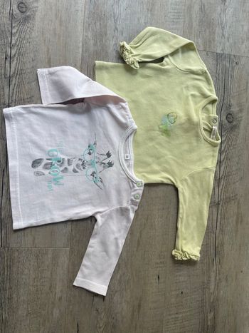 Lot de 2 t-shirts fille