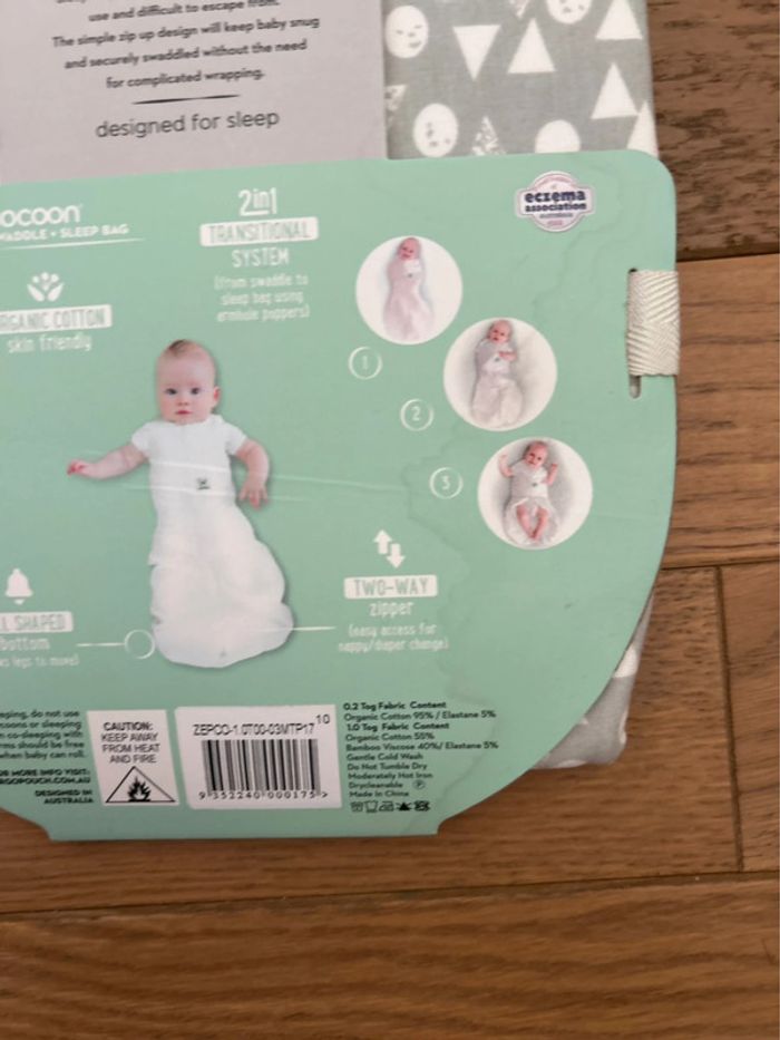 (New) Ergopouch swaddle sleep bag 1.0 tog 0-3m - photo numéro 6