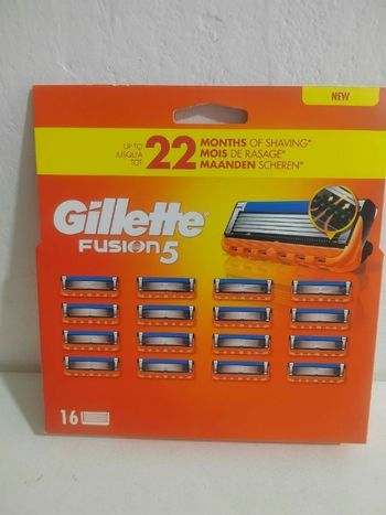Gillette fusion 5 recharges 16 lames