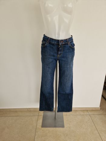 Jeans bleu marine Break leg