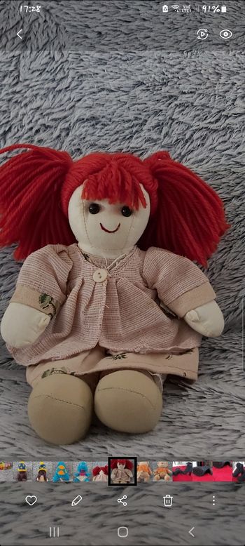 Petite poupée  de chiffon