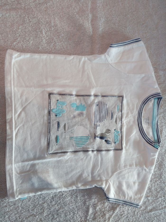 Tee-shirt Obaïbi 18 mois (réf perso E1)(familleac72)