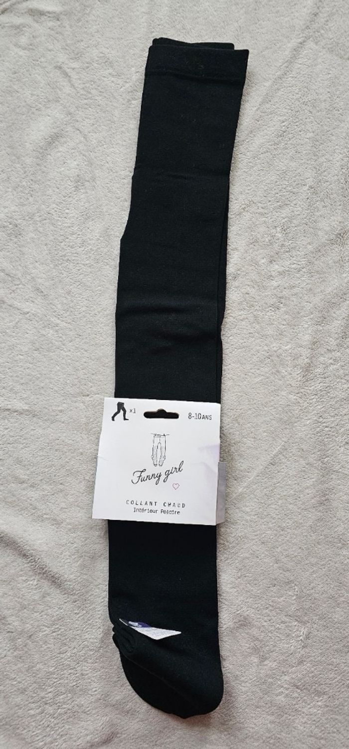 Collant chaud fille 8-10 ans - Intérieur polaire ultra-doux - photo numéro 4