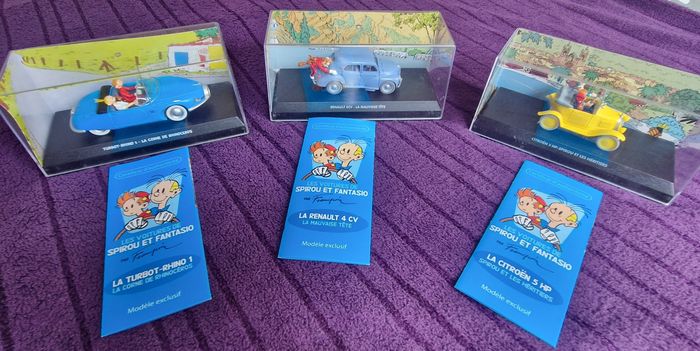 Voiture de collection Spirou et Fantasio
