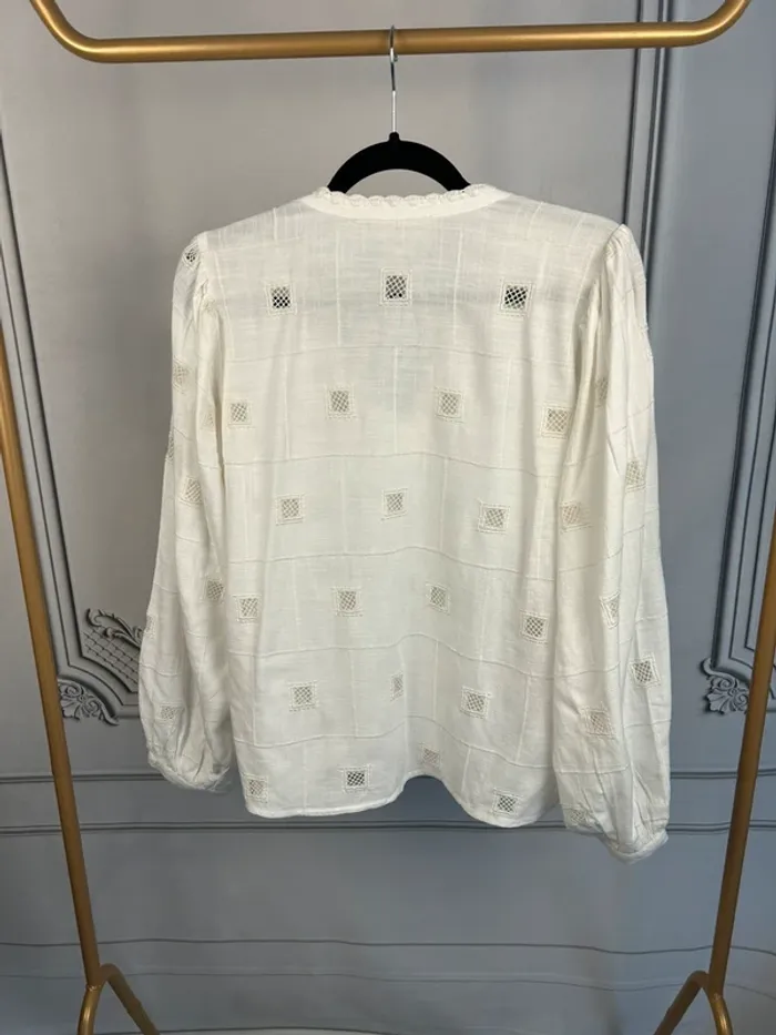 Blouse écru Ba&sh T.0 / XS neuve - photo numéro 8