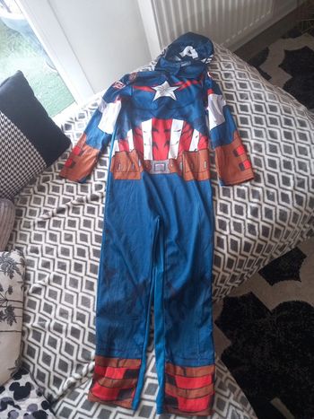 Déguisement captain america 7 8 ans