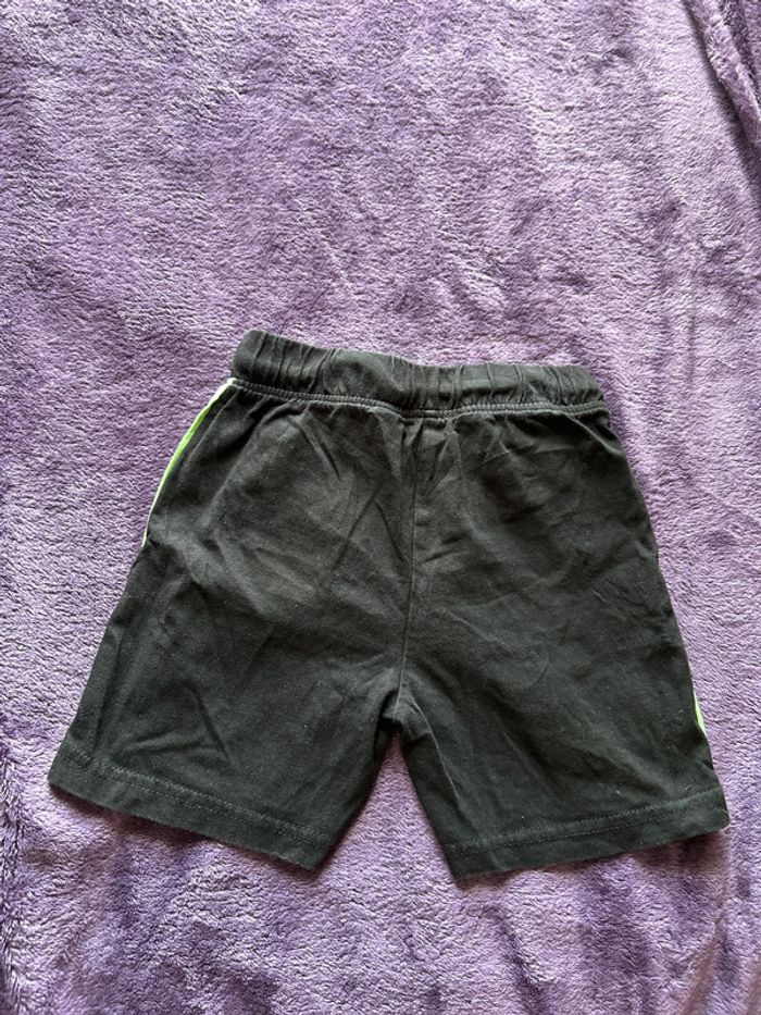 ensemble été short et t-shirt thème wild lion Blue seven en coton organic taille 3 ans - photo numéro 9