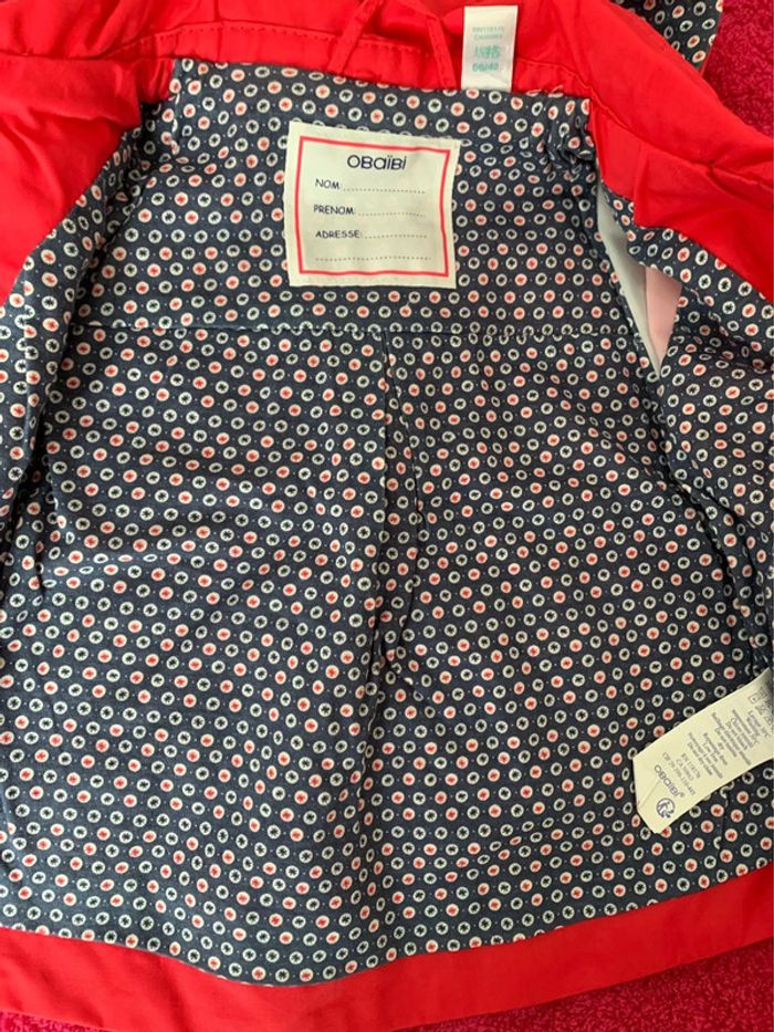 Veste légère Obaïbi 6 mois - 68cm - photo numéro 2