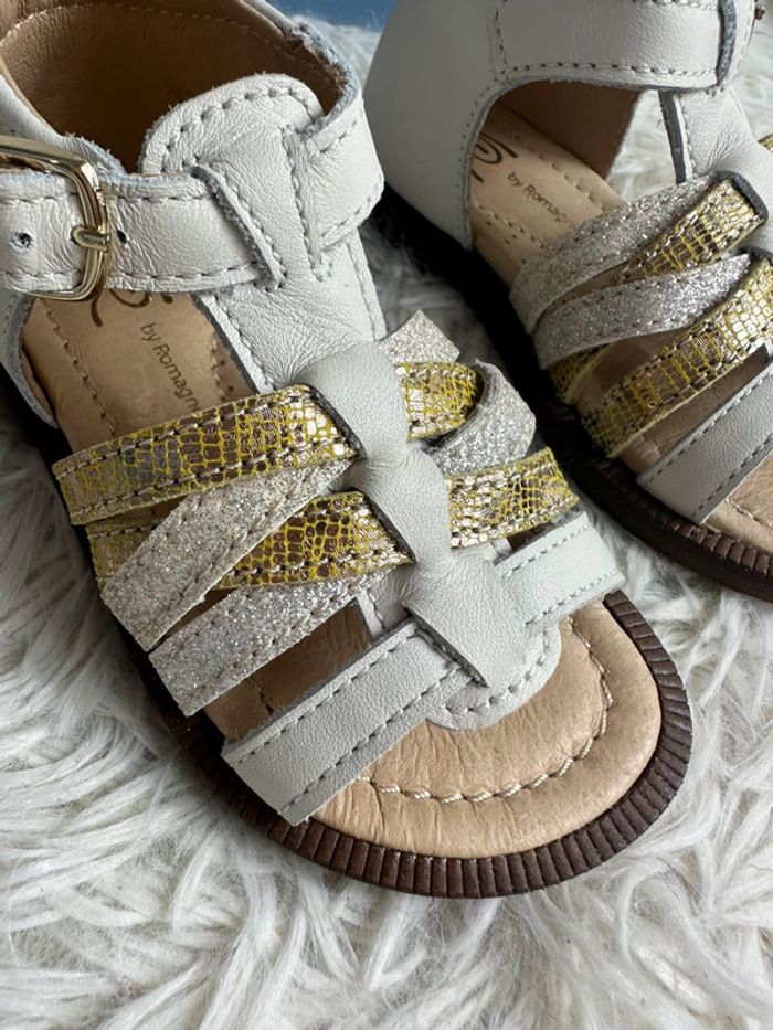 Paire de sandales Franco Romagnoli taille 21 - photo numéro 3