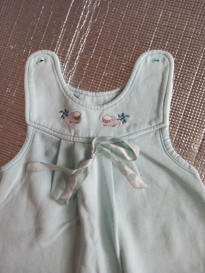 Ens salopette + gilet 1An coton Kiabi - photo numéro 4