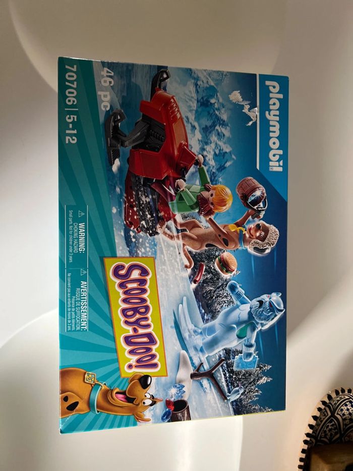 Playmobil 70706: scooby doo et le spectre des neiges neuf et emballé
