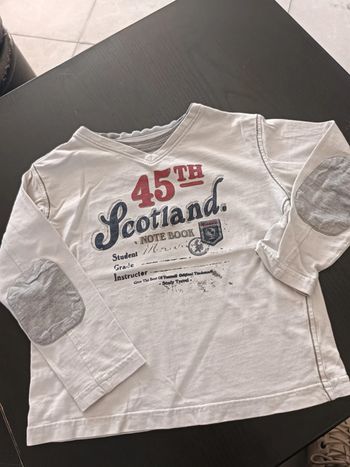 Tee shirt manches longues okaidi 5 ans