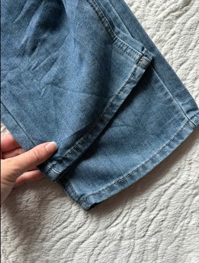 Jean Levi’s femme 550 Relaxed Fit W27 L27 S/36 bleu large ample mi taille - taille haute - photo numéro 5