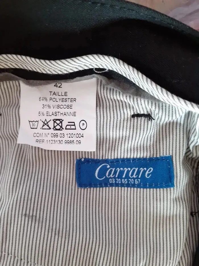 Pantalon carrare neuf taille 42 - photo numéro 4