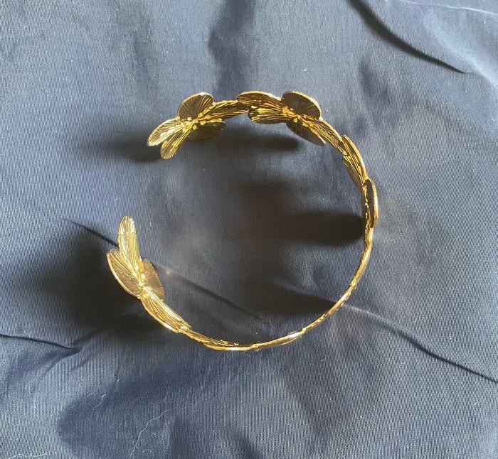 Bracelet ouvrant à fleur - photo numéro 4