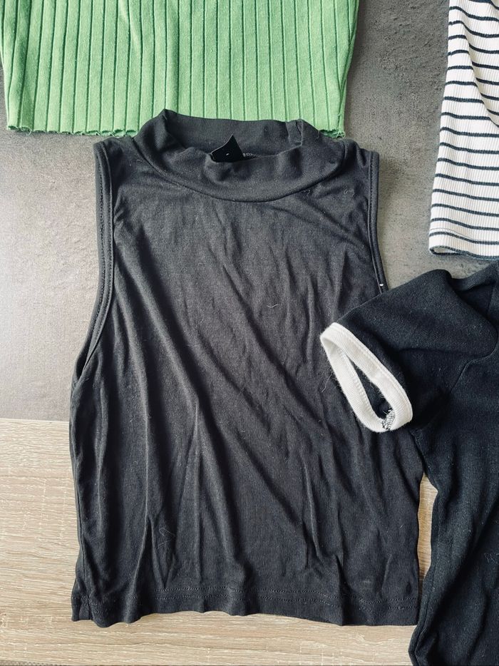 Lot fille shorts & tee shirt brassières 10 ans tbe - photo numéro 8