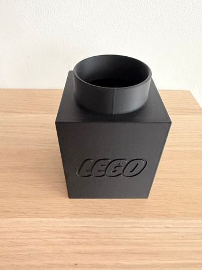 Vase idéal fleurs lego botanicals avec support de tiges 3D - photo numéro 5