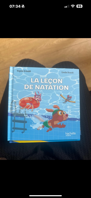 Livre la leçon de natation