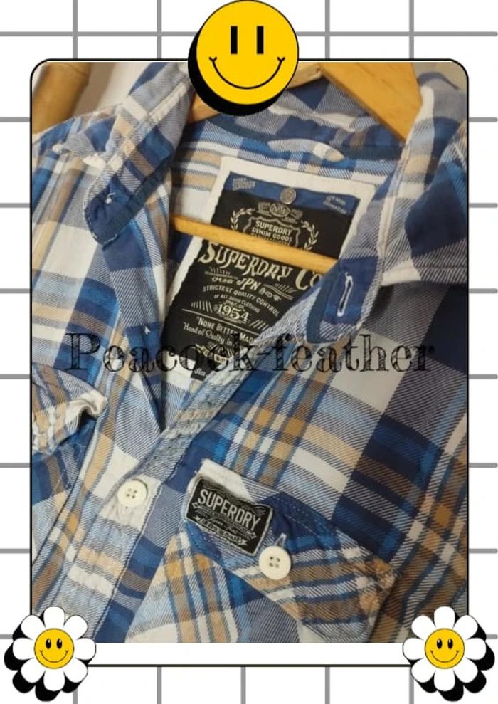 Chemise Superdry homme M - photo numéro 3