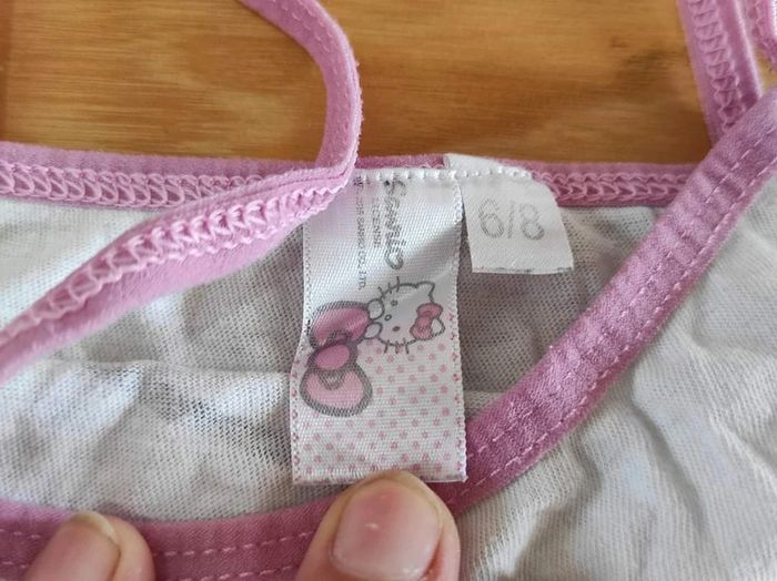 Pyjama été hello kitty 6/8 ans - photo numéro 4