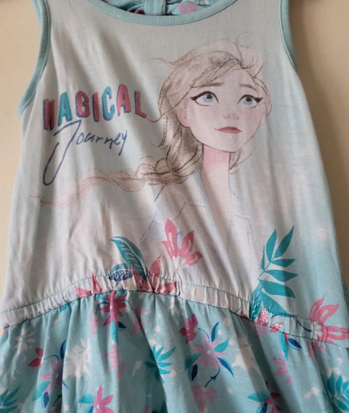 Robe d'été la reine des neiges 5 ans - photo numéro 2