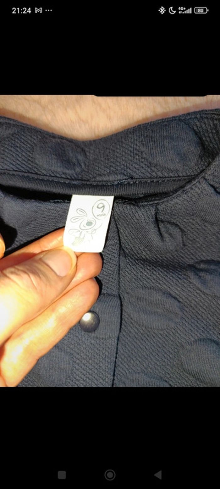 Gilet capitonné bleu marine - photo numéro 2