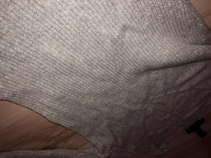 T-shirt Jennyfer à paillettes (gris), S / 36 / 8 - photo numéro 3