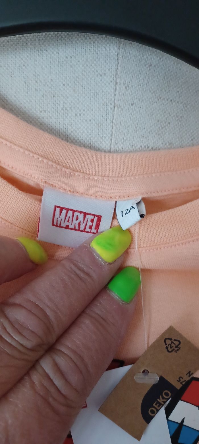 Tte joli t-shirt manches courtes garçon T 12 ans - photo numéro 3